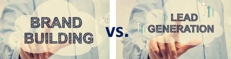 Staff picks - brand awareness vs lead generation